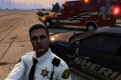 Sheriff Aldent and Chief Paramedic "Pookie"